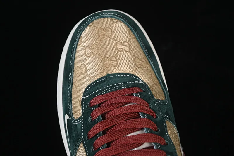 All categories Nk Air Force 1 Air Force series Nk Air Force 1 Low Air Force low top Nike Air Force 1'07 Low Gucci joint Khaki cinnabar hook Air Force 1 low top casual sneakers SY1388-007